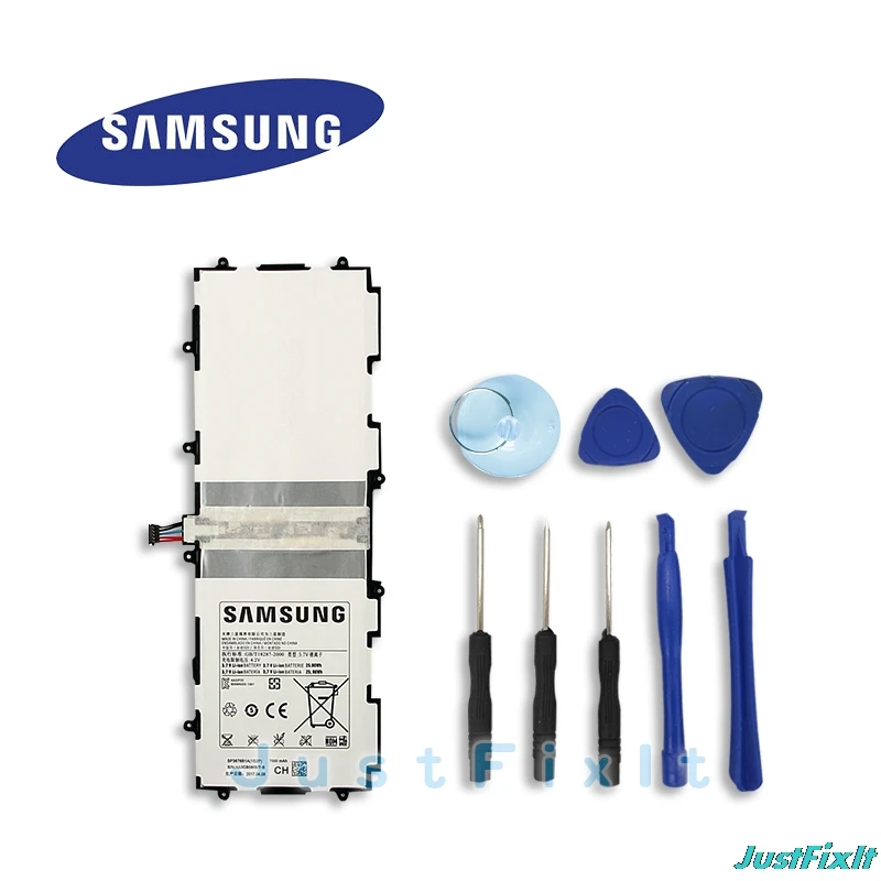 SP3676B1A оригинальный Батарея для samsung Galaxy Note 10 1 GT-N8000 N8005 GT-N8010 N8013 N8020 P7500 GT-P7510 P5100 P5113 7000