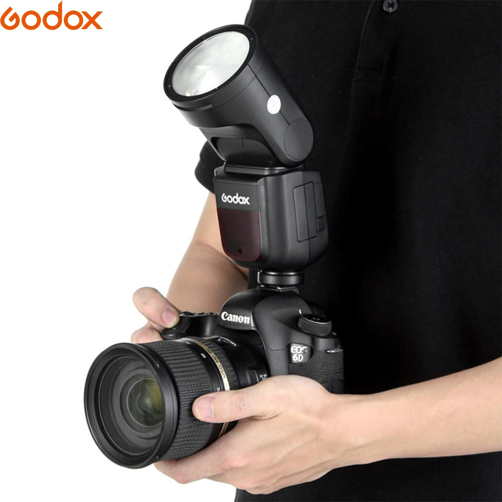 Предварительный заказ Godox V1 вспышка Speedlight для SONY Canon Nikon Fujifilm Olympus камера Фонарик TTL