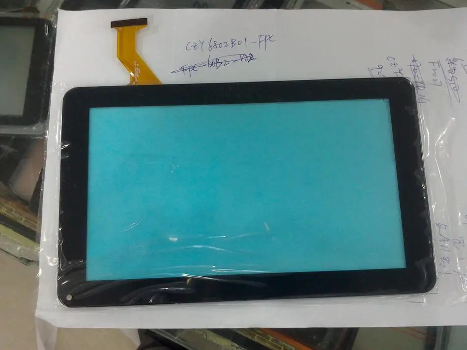 Для 9 Дюймов Плоский Сенсорный Экран Емкостного Написать SubLCD CZY6802b01 FPC Экран|touch