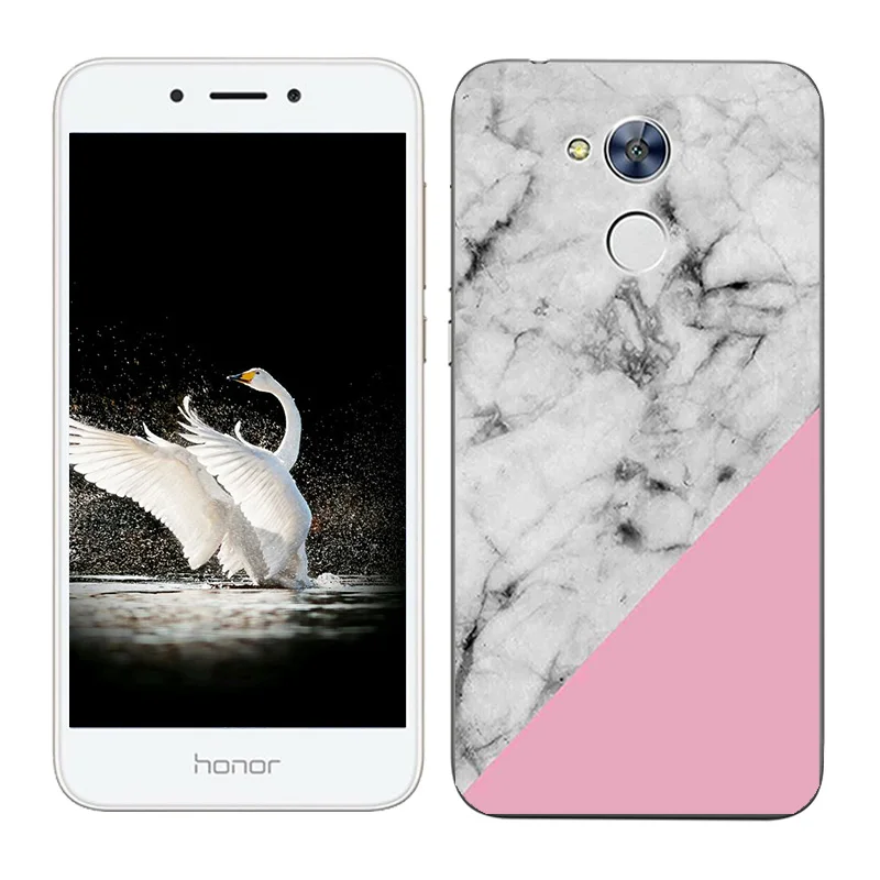 17 Мягкий силиконовый чехол для huawei Honor 8X 7C 7A Pro 6A 7X 6X 5C 9, защитный чехол для huawei Y6 4C Pro JSN-AL00 С Рисунком Тигра - Цвет: 17