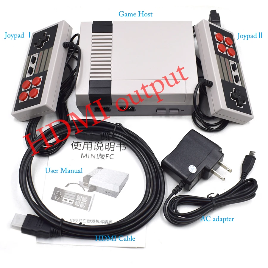 KYVG Ретро Семья HDMI Мини ТВ Игровая приставка HD Классическая портативная игровая в