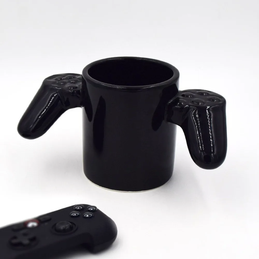 Creative Personalized Handle Game Over Mug Coffee Milk Cup With Gamepad Controller Mugs | Дом и сад