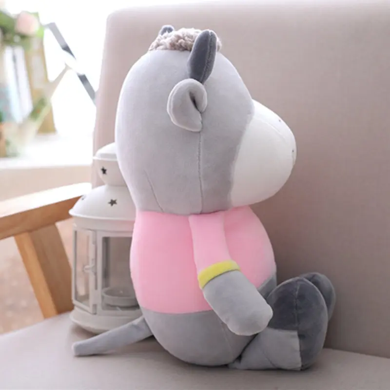 

30cm Cute Plush Cattle Toys Stuffed Cow Plush Animals Toys Down Cotton Cattles Children Gifts