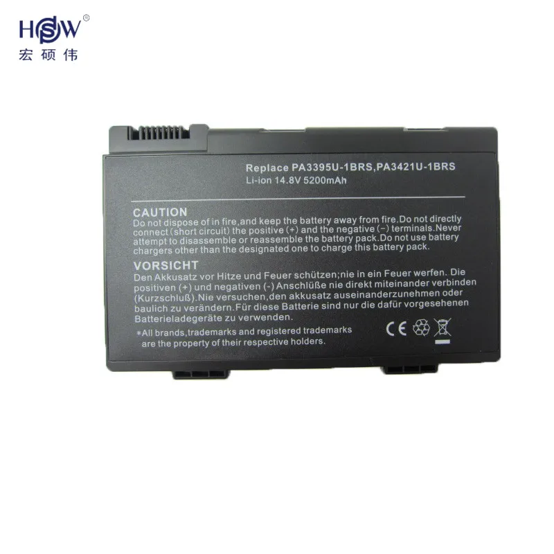 HSW 5200 мАч 8 ячеек новая и Замена Аккумулятор для ноутбука TOSHIBA PA3395U-1BRS PA3421U-1BRS M30X-104