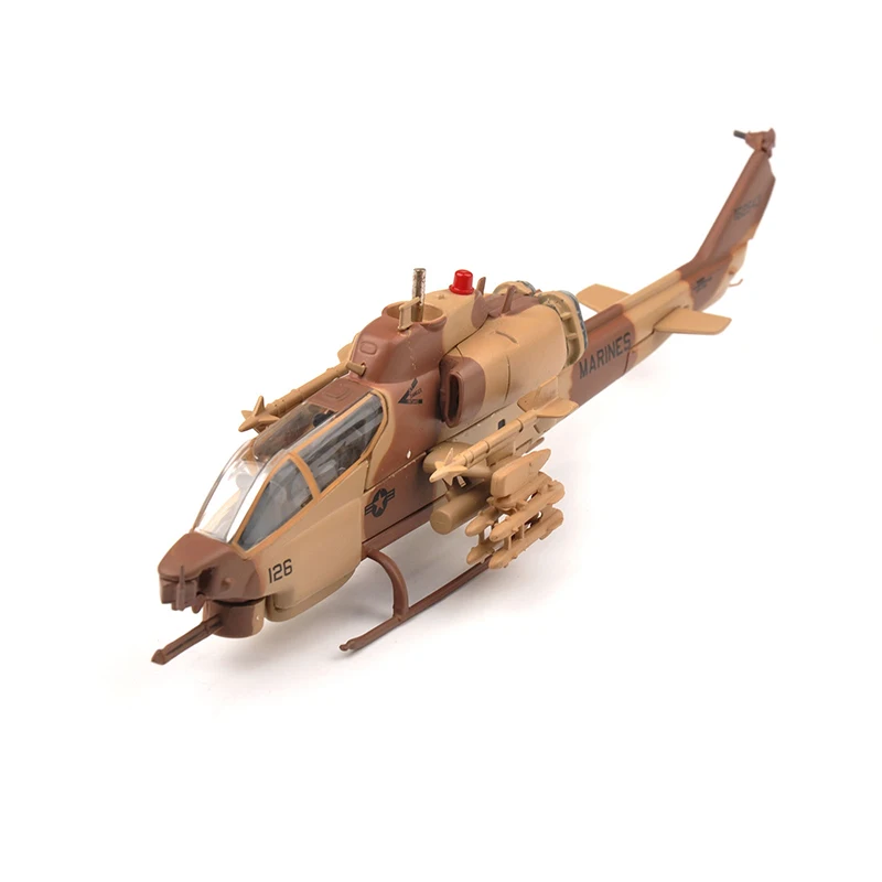 1/72 весы американских морских пехотинцев AH 1W Supercobra вооруженных управляемых