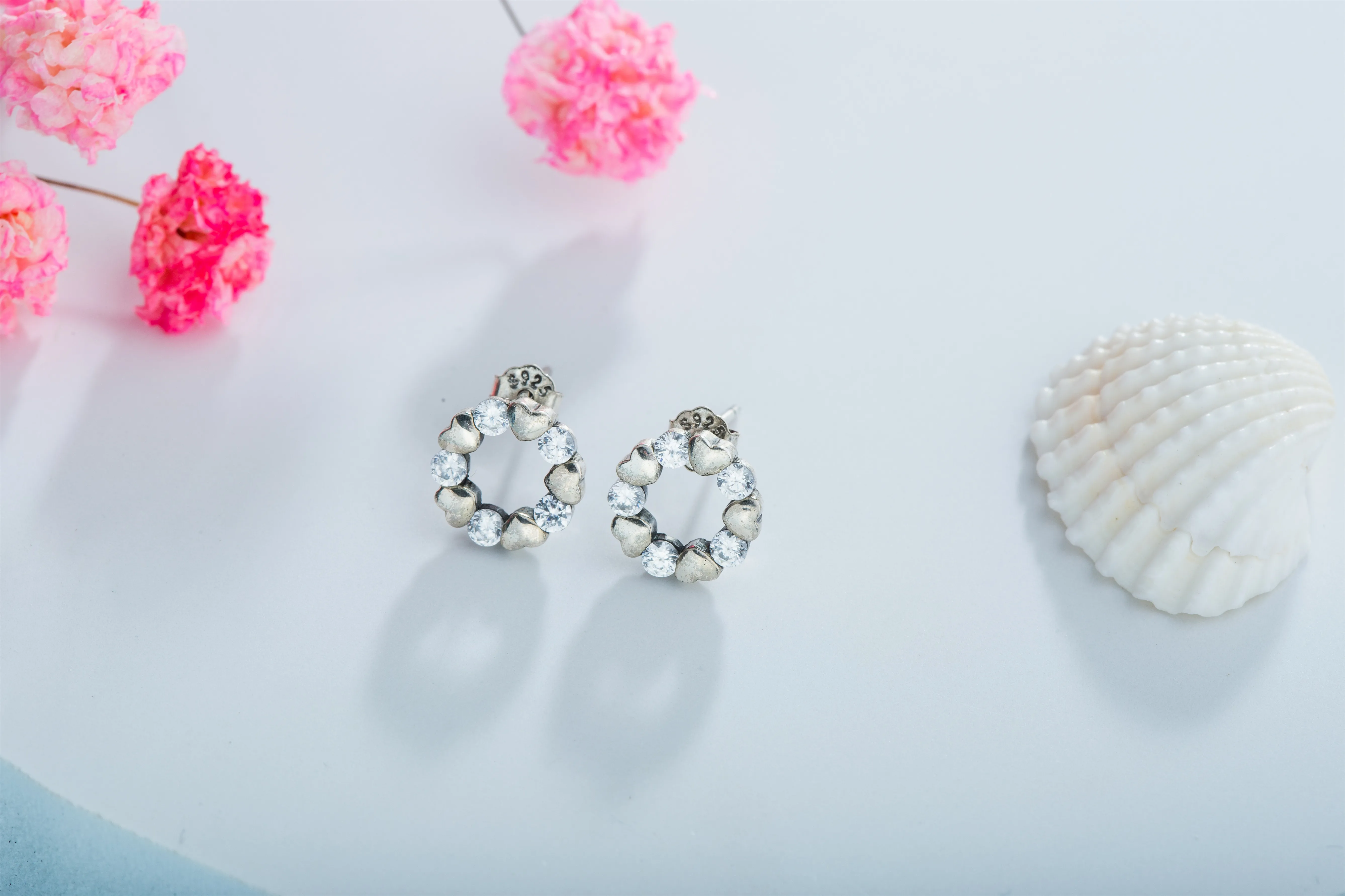 Ms. Jewelry Серьги стерлинговые серебряные 925 бусины для браслета дизайн в июня серьги
