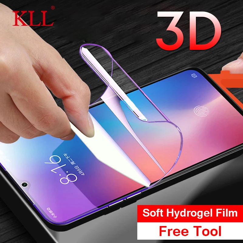 3D мягкая Гидрогелевая пленка для Xiaomi 9 SE 8 Youth Mi Play полная защита экрана Redmi Note 7 6 Pro