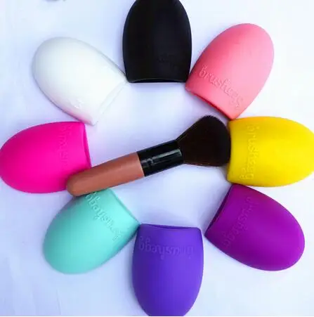 600 шт. силиконовая щетка для очистки яиц косметическое очищающее средство