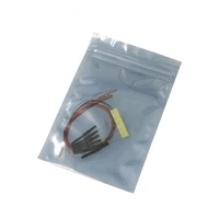 100pcs 8v 12v 0402 0603 0805 1206 pre soldered micro litz smd led led wired leads 20cm