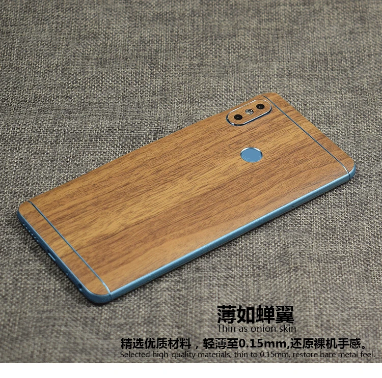Дерево волокно Декор задняя пленка для Xiaomi Redmi Note 5 мобильного телефона защитный