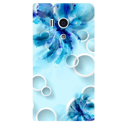 Чехол для Sony Xperia Acro S LT26W чехол с цветочным рисунком растениями единорогом