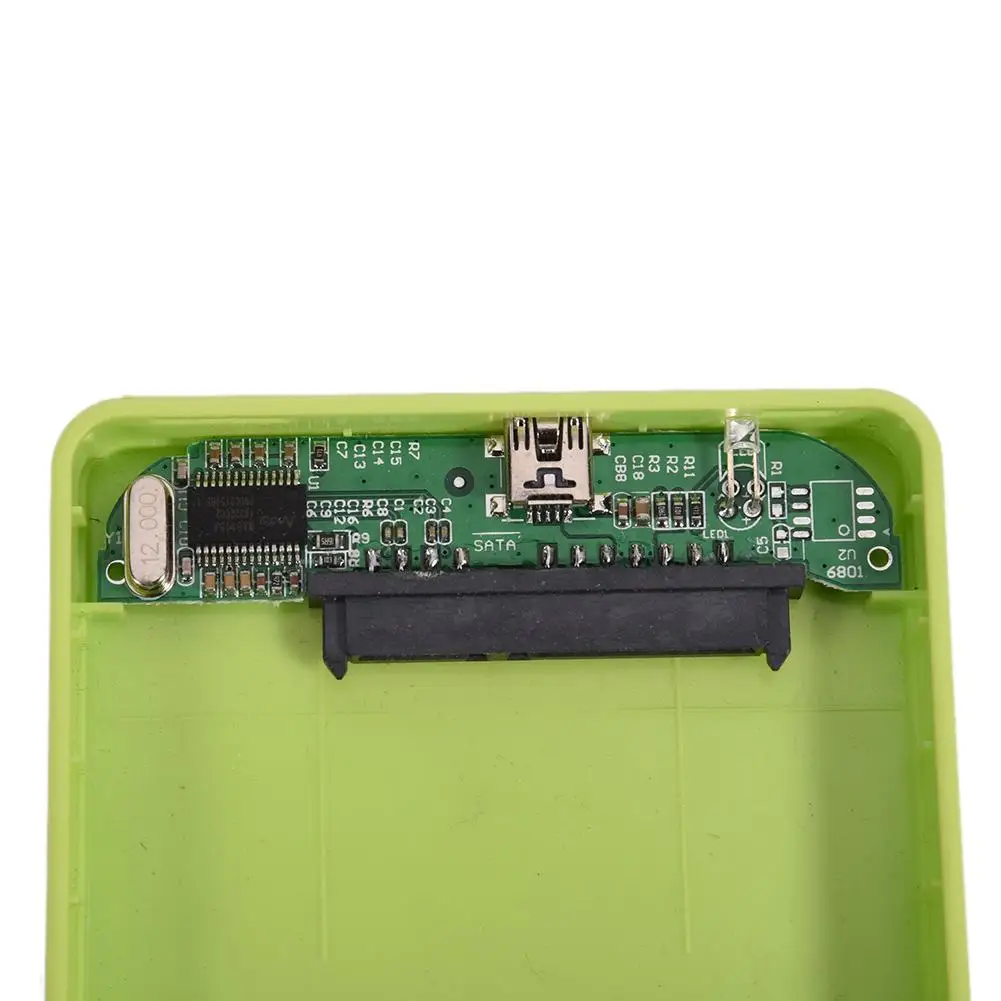 ABS 2,5 дюймов HD чехол HDD жесткий бокс 2," SATA Caddy USB 2,0 SATA Hosuing чехол для XP Win7 Win8 LINU MAX