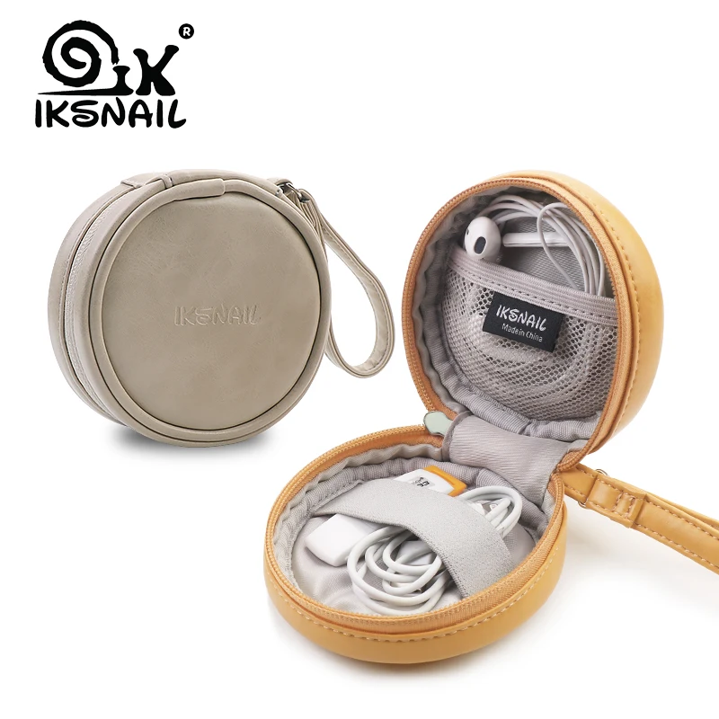 IKSNAIL PU чехол для гарнитуры наушников Bag Apple Airpods Earpods ForSennheiser амбушюры беспроводные