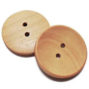 10 шт. круглые деревянные зерна большие деревянные пуговицы натуральный Цвет с фокусным расстоянием 25 мм-30 мм Швейные Скрапбукинг для пальто лазерный ручной работы с 2 отверстиями