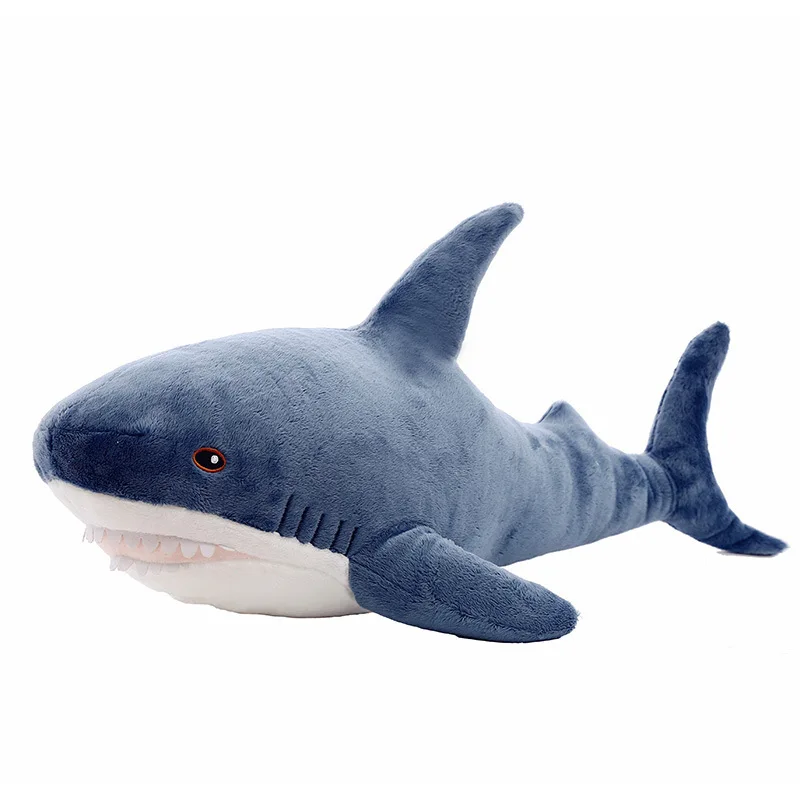 

for Birthday Gift 45cm 80cm Plush Toys Stuffed Toy Shark Kids Children Toys Boys Cushion Girls Animal Reading Pillow