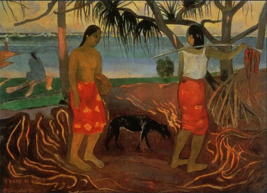 

Высококачественная картина маслом, изображения на холсте под панданом (1891) Поль гаугин, ручная роспись