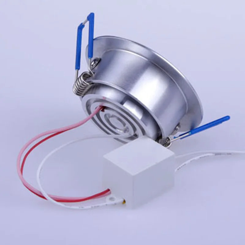 10 шт./лот LED RGB свет AC85-265V 3 Вт светодиодные точечные светильники Светодиодный