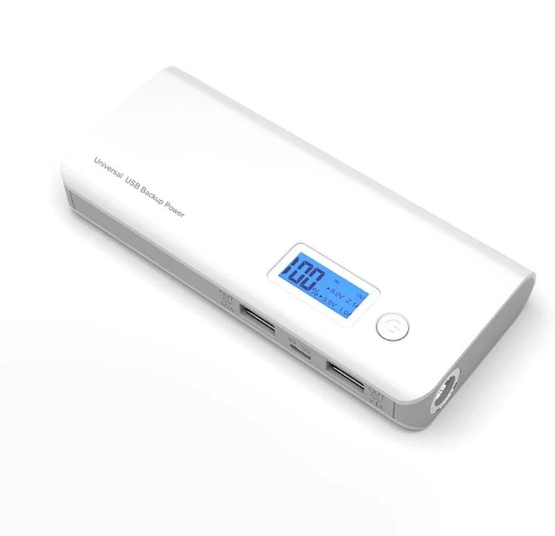 10000 мАч Внешний аккумулятор Двойной USB светодиодный ЖК-дисплей для IPhone X XS Max XR Xiaomi samsung huawei LG htc Asus Nokia большой емкости