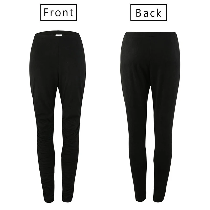 

Two Colors Sexy Slim Fit Crinkle Design Stretch Casual Pants Solid Fashion New Style Women Pants Straight cargo pants women