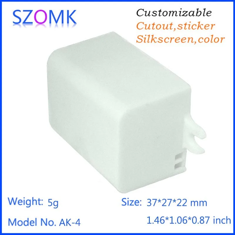50 шт./партия пластиковый корпус для электроники 37*27*21 мм