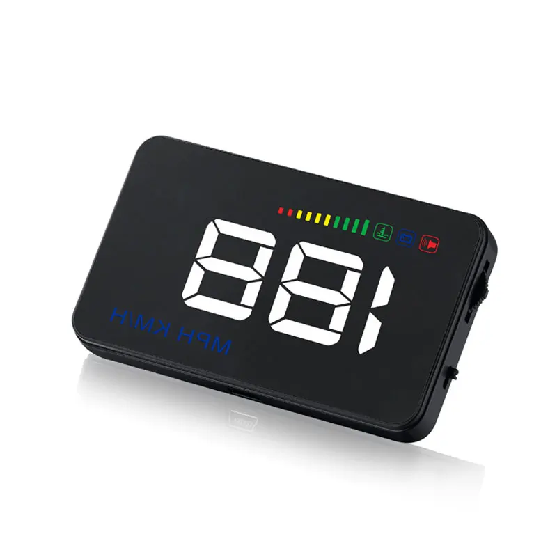 Universal A500 OBDII Car HUD Display 3.5Inch Auto Overspeed Alarm Water Temperature Voltage low head up display | Автомобили и