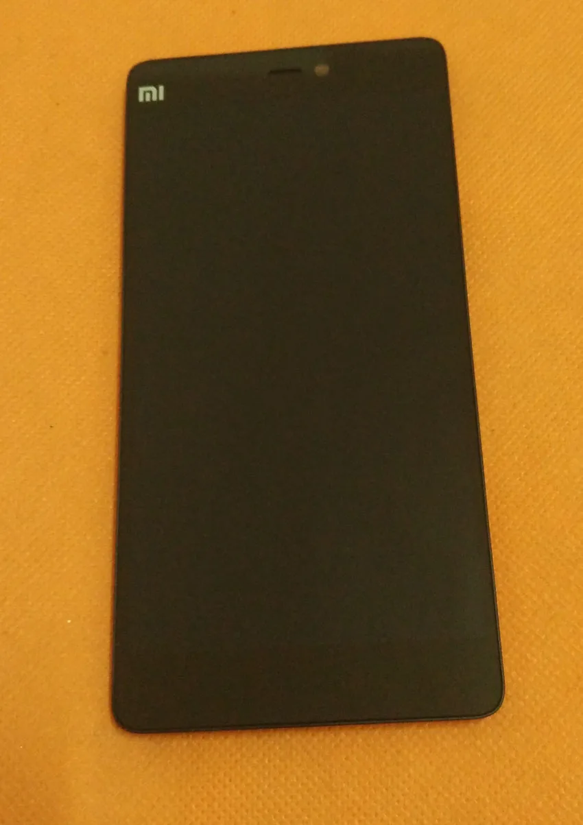 Б/у Оригинальный ЖК дисплей + дигитайзер сенсорный экран рамка для Xiaomi Mi4c Mi 4c