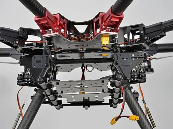 RCTimer S1100 Octocopter складной комплект из углеродного волокна для рамы Pro Quadcopter мульти-роторы с 4114 мотором HV40A пропеллер ESC Combo