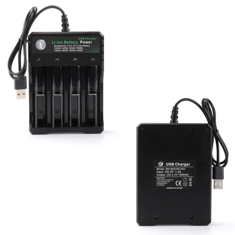 Универсальный 4 слотный аккумулятор зарядное устройство перезаряжаемая