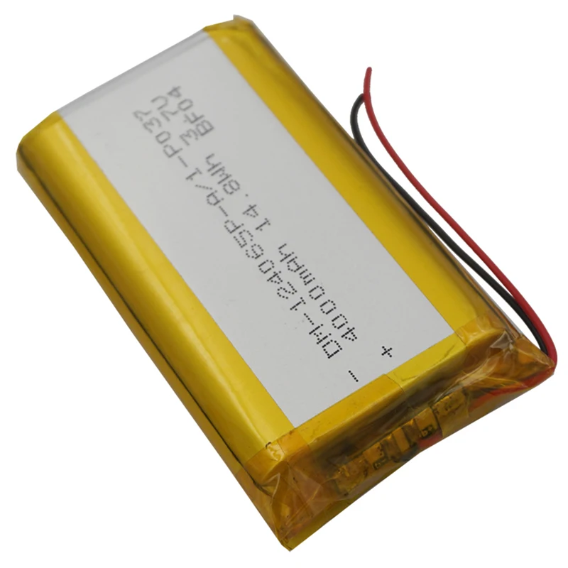 XINJ 3,7 V 4000 mAh литий-полимерная аккумуляторная батарея Li-Po 124065 для gps КПК MID psp телефон PDF power bank портативный планшет