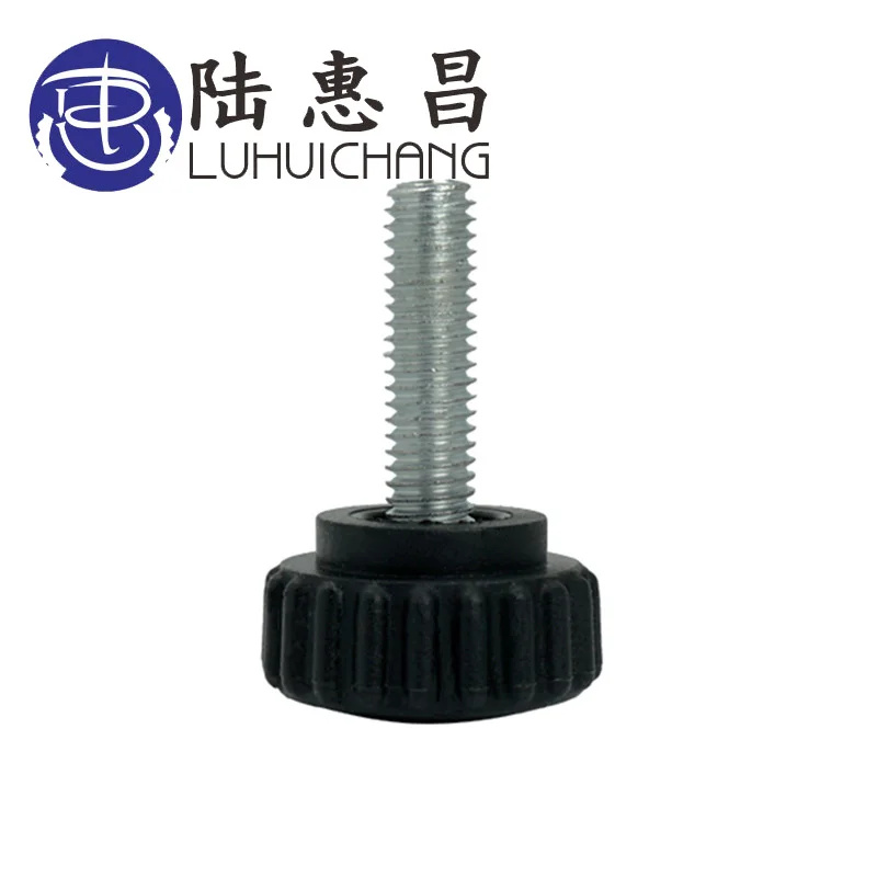 Luhuichang 50 шт. M4 с наружной резьбой 14 мм# Dia пластиковый винт с накатанной ручкой машинное оборудование латче