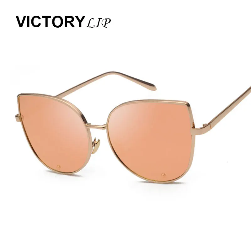 Солнцезащитные очки кошачий глаз женские в металлической оправе|brand sun glasses|designer