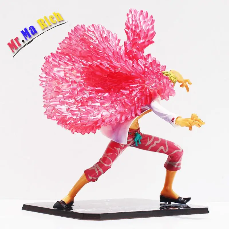 Аниме One Piece Shichibukai Donquixote Doflamingo Battle Ver .. ПВХ фигурка Facile Da Raccogliere E Stile Freddo 8&quot |