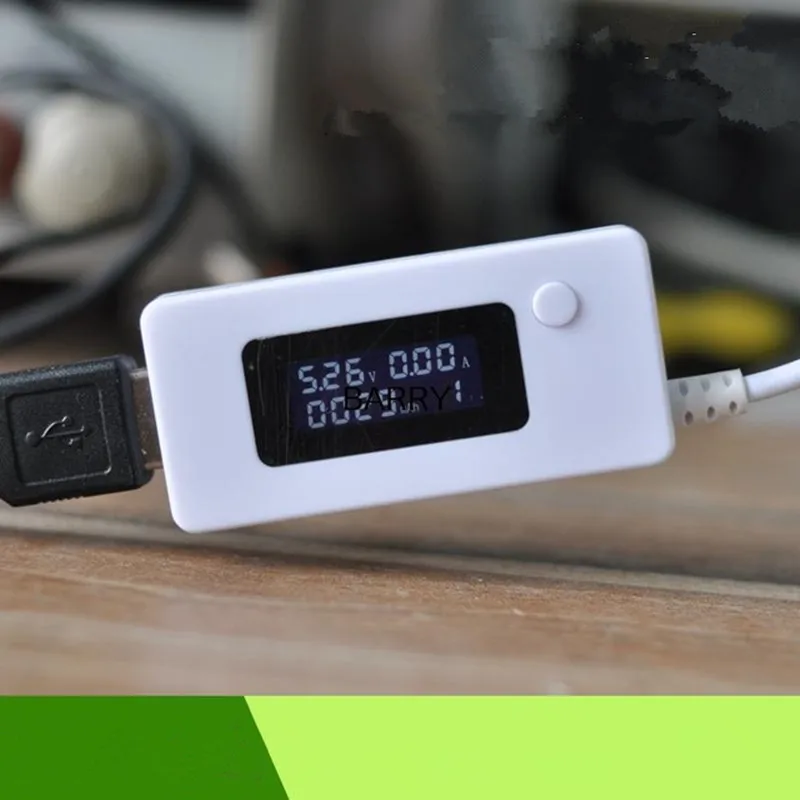 10 шт. цифровой дисплей USB батарея тестер напряжение тока зарядное устройство