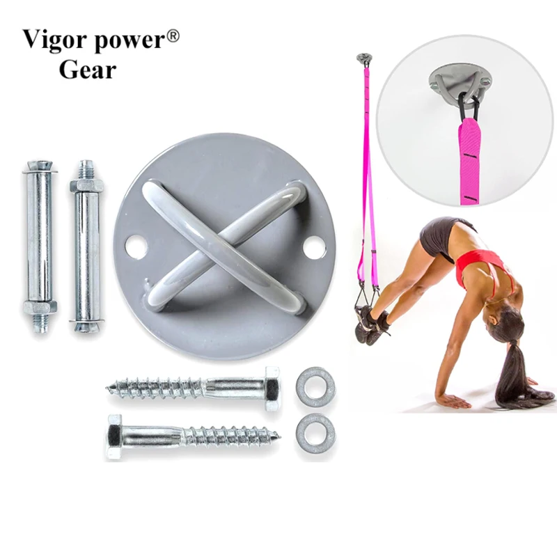 Vigorpowergear стены потолок x Mount якорь Йога гамак фиксированной пряжки крюк Бокс