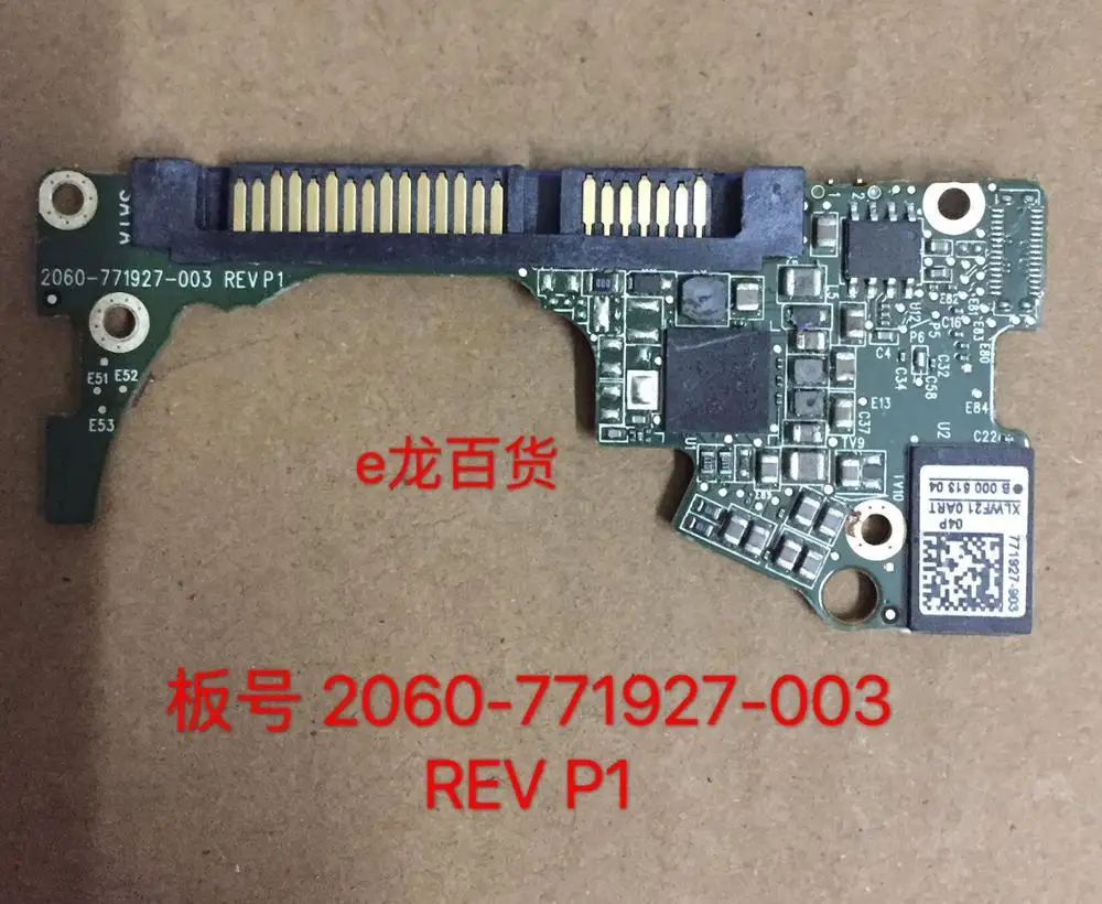 HDD PCB     2060-771927-003 REV A P1  WD 2, 5 SATA