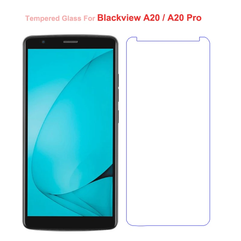 Закаленное стекло для Blackview A20 смартфон Взрывозащищенный Защитная пленка fundas Pro 5