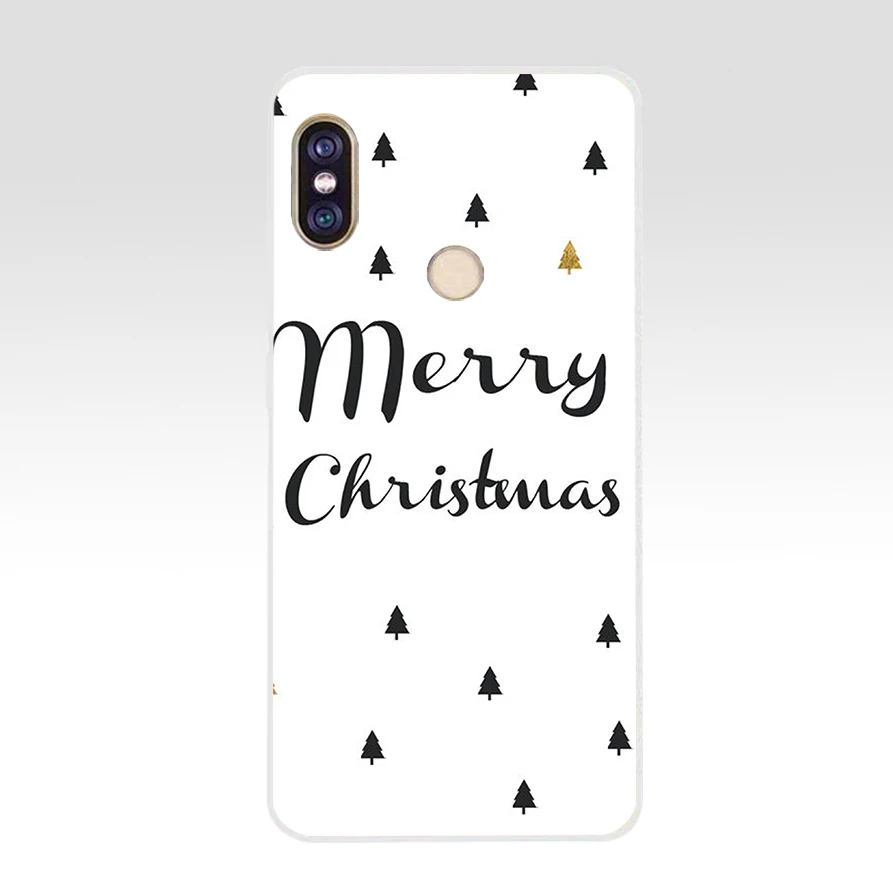 8 77SD Мягкий силиконовый чехол для телефона из ТПУ с новогодней елкой для xiaomi redmi 5A 5Plus note 5 5A Pro mi 6 - Цвет: 8