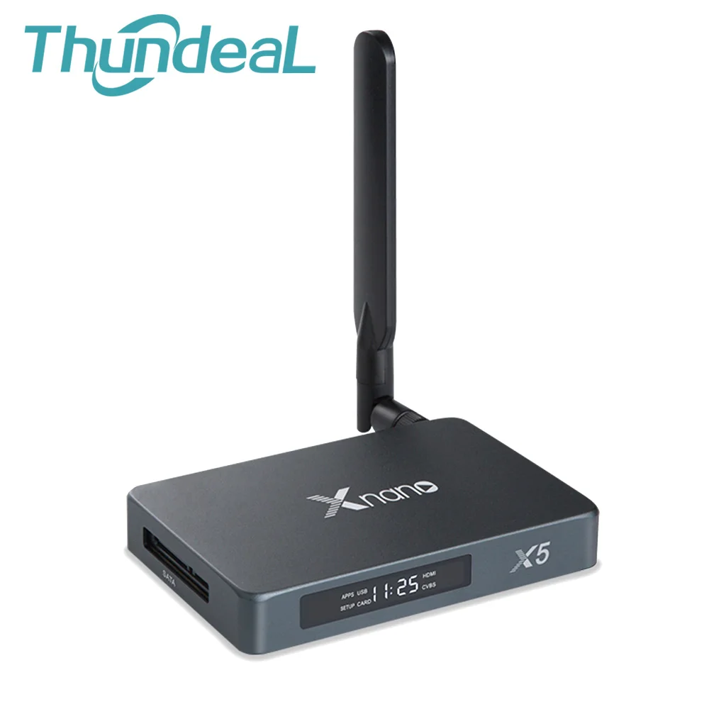 Xnano X5 Android Smart ТВ коробка 8 г 16 Media Player 6 0 WI-FI 4 К Декодер каналов кабельного