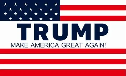 MAKE AMERICA GREAT AGAIN флаги 3 на 5 футов флаг Трамп американский латунные люверсы 150x90 см