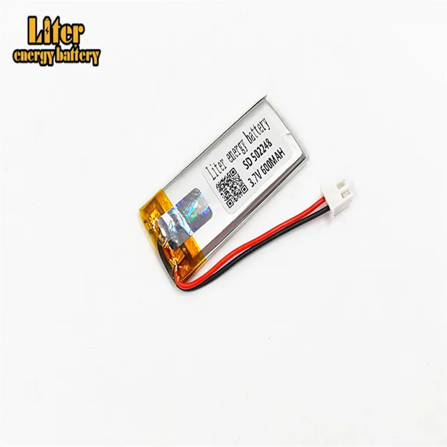XHR 2P 2 54 3 7 V 600mAh 502248 482249 полимерная литиевая батарея Bluetooth Беспроводная обучающая