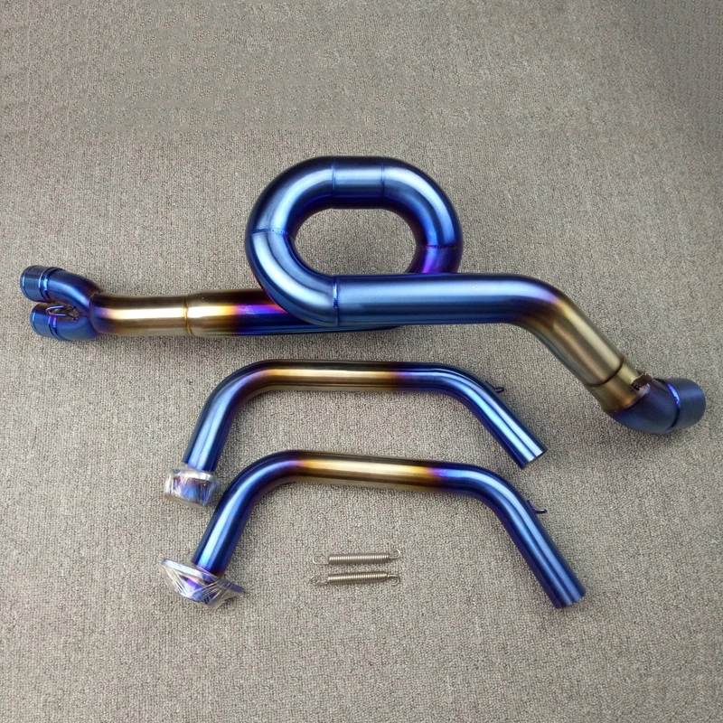 Для Yamaha MT 03 YZF R3 R25 2014 2015 2016 мотоцикл глушитель средняя труба полная система