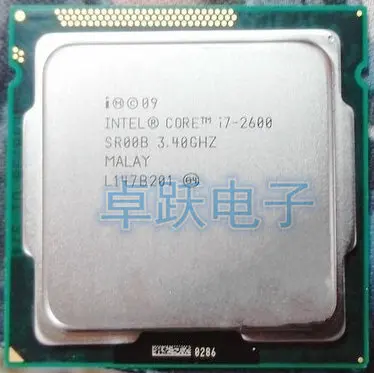 Оригинальный процессор lntel I7 2600 четырехъядерный 3 4 ГГц L3 = 8 м 95 Вт сокет LGA 1155