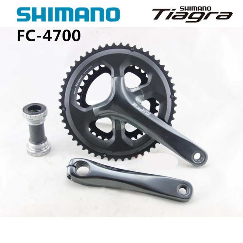 Шатун Tiagra fc 4700 10 скоростей 50 34T 52 36T 165 мм 170 с кронштейном на нижней части для BB