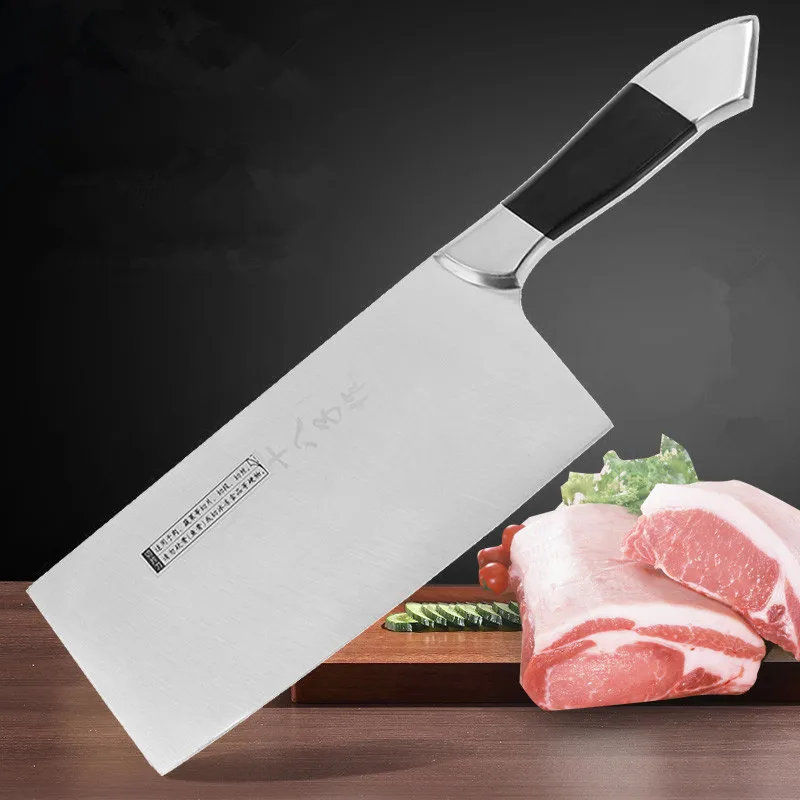 

Нож кухонный из нержавеющей стали для резки овощей, мяса и рыбы