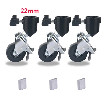 Всенаправленные колесики Трипод с тройной рамой универсальный для