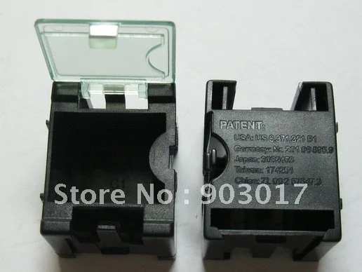 DIY SMD SMT электронные компоненты мини коробка для хранения черный 50 шт. в партии|smd