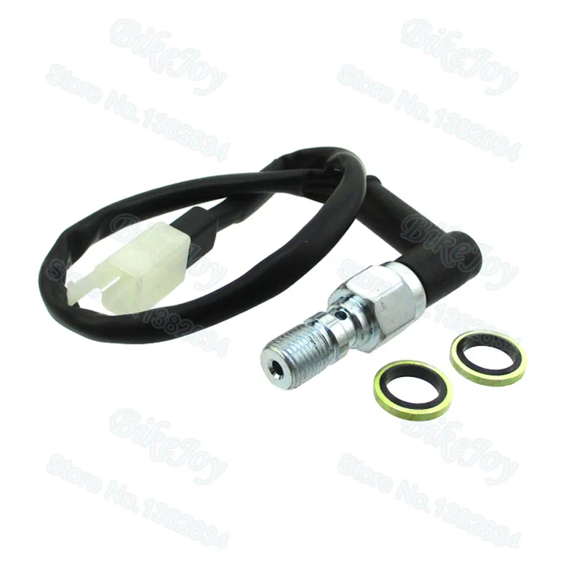 Мотоцикл гидравлические тормоза светильник переключатель болт банджо M10x1.0mm для