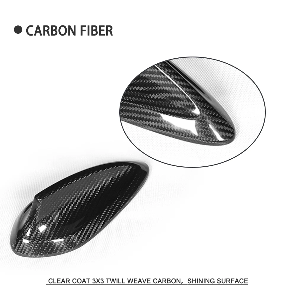 Стайлинг автомобиля антенна из углеродного волокна автомобильная Акулий