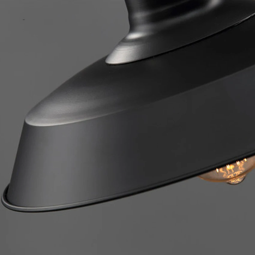 Металлическая Подвесная лампа в стиле лофт винтажный Ретро светильник кантри