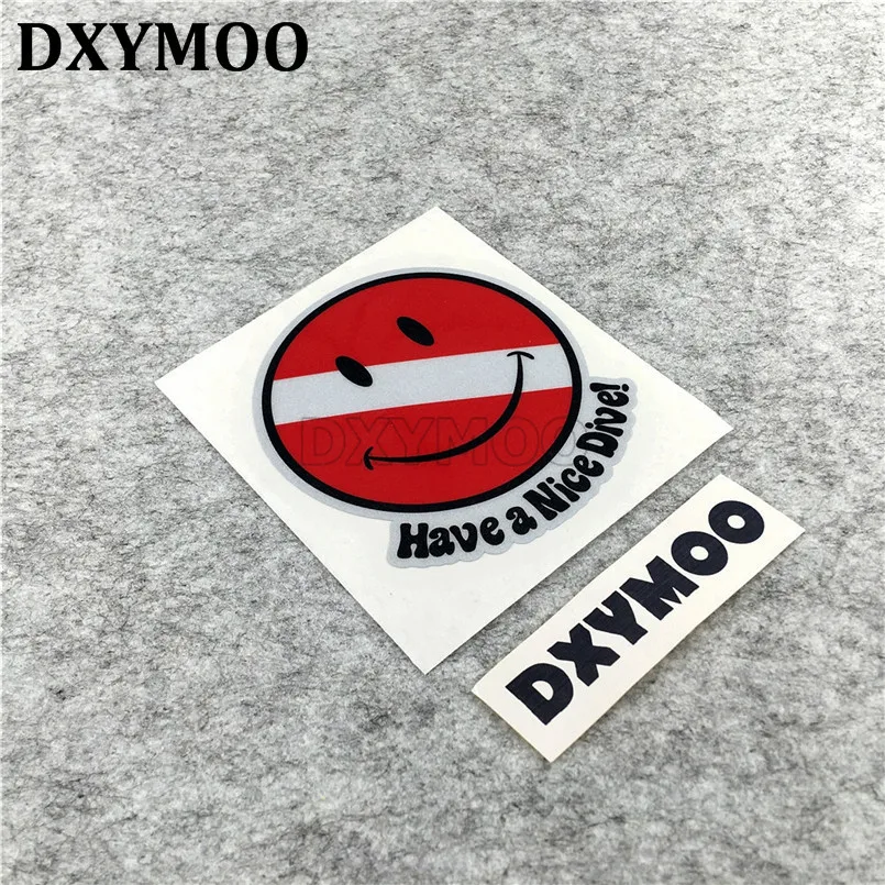 Автомобильные наклейки Smile Face с красивым погружением виниловые Стикеры для